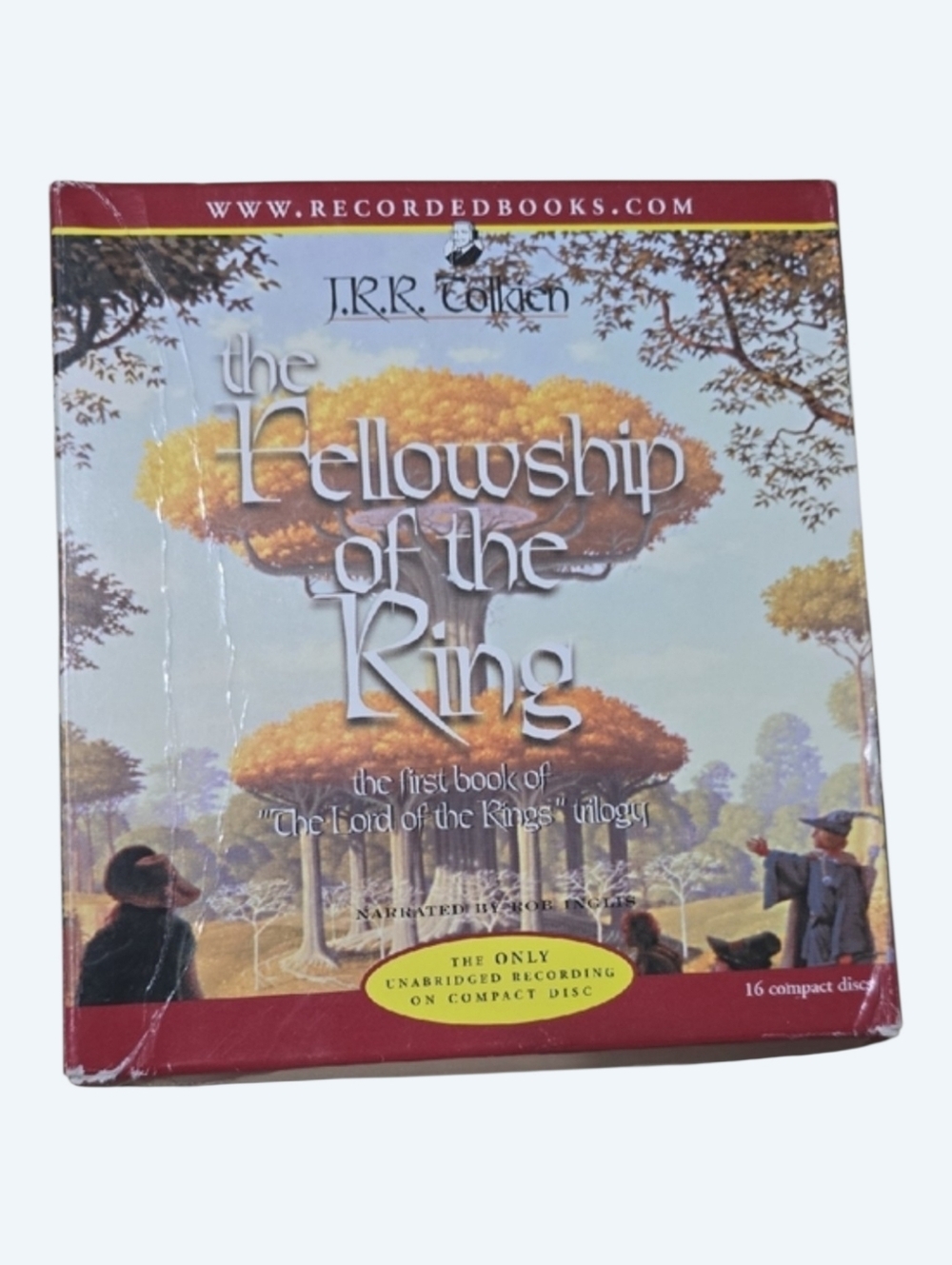 The Fellowship of the Ring J.R.R. Tolkien Audiobook 16 Cd Set Unabridged